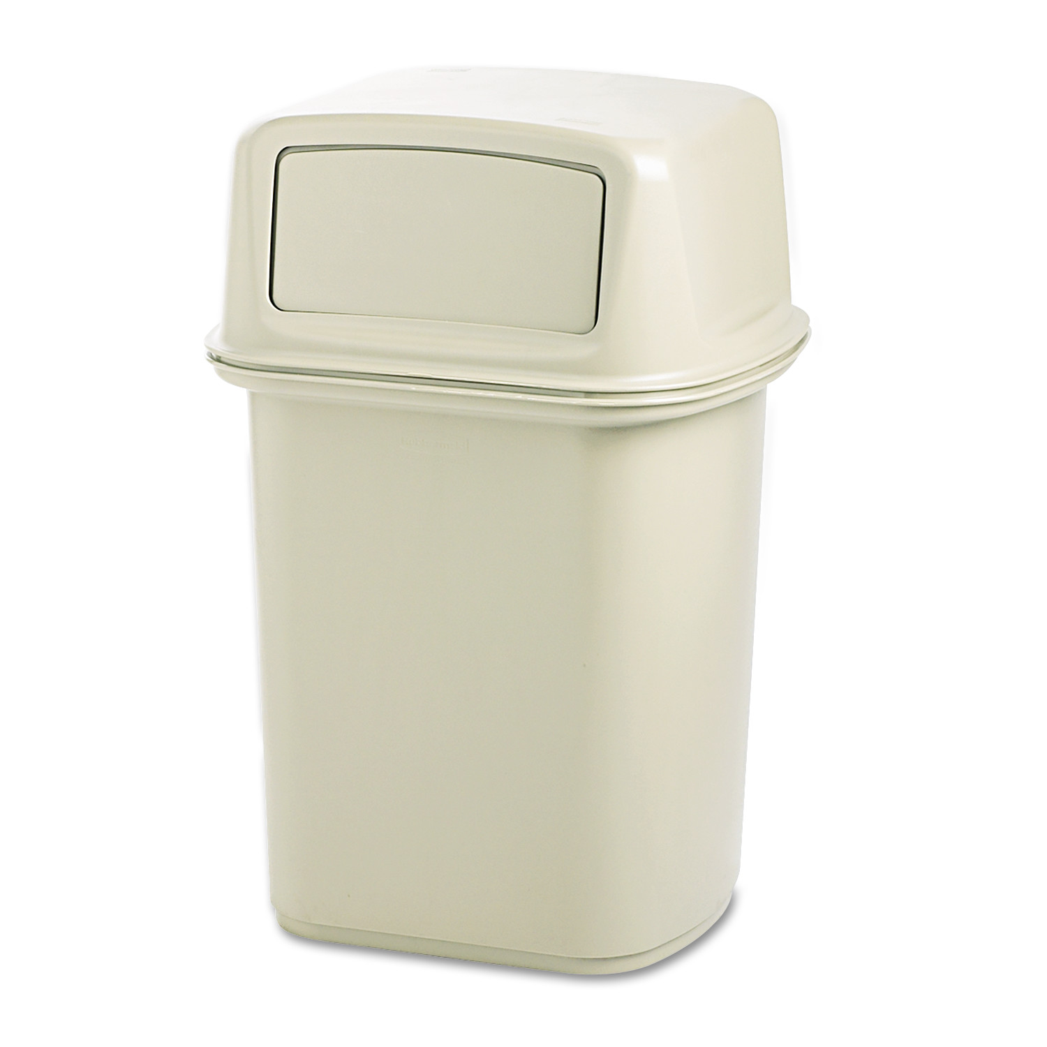 Ranger Fire-Safe Container, Square, Structural Foam, 45gal, Beige