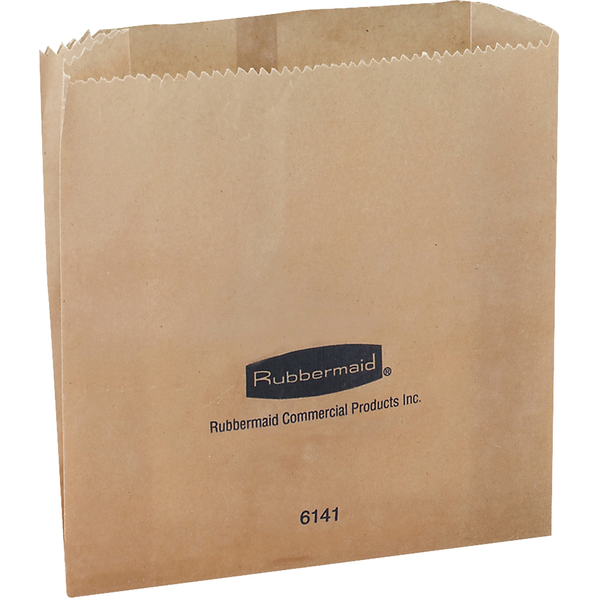 Waxed Napkin Receptacle Liners, 2.75" x 8.5", Brown, 250/case