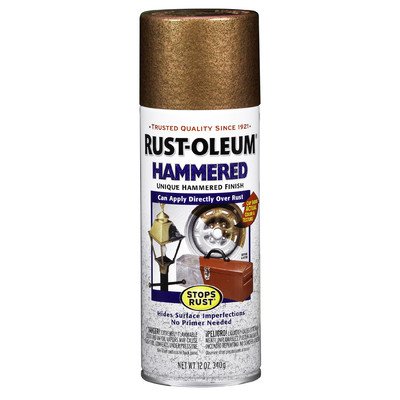 12 oz. Stops Rust Hammered Spray Paint, Copper