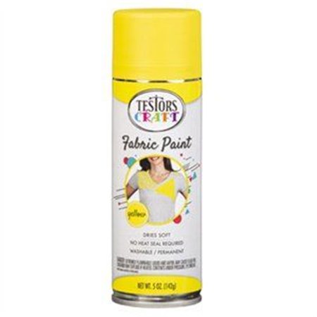 344361 Spray Paint Yellow Fabric Paint