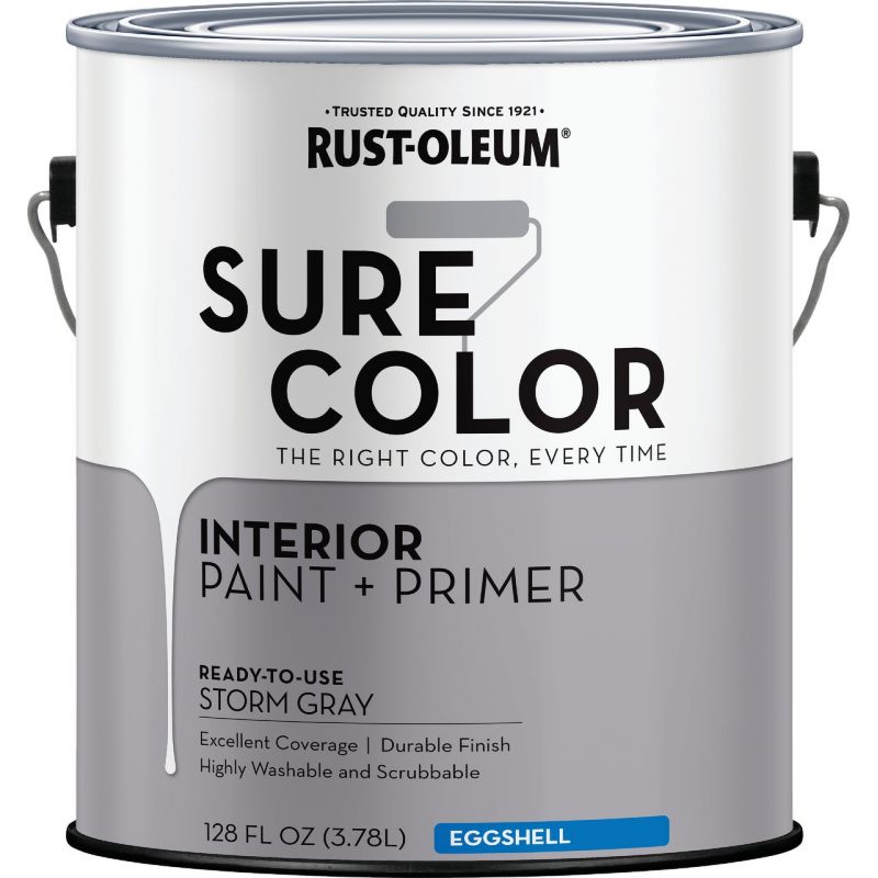 380224 1G Eggshell Storm Gray Paint