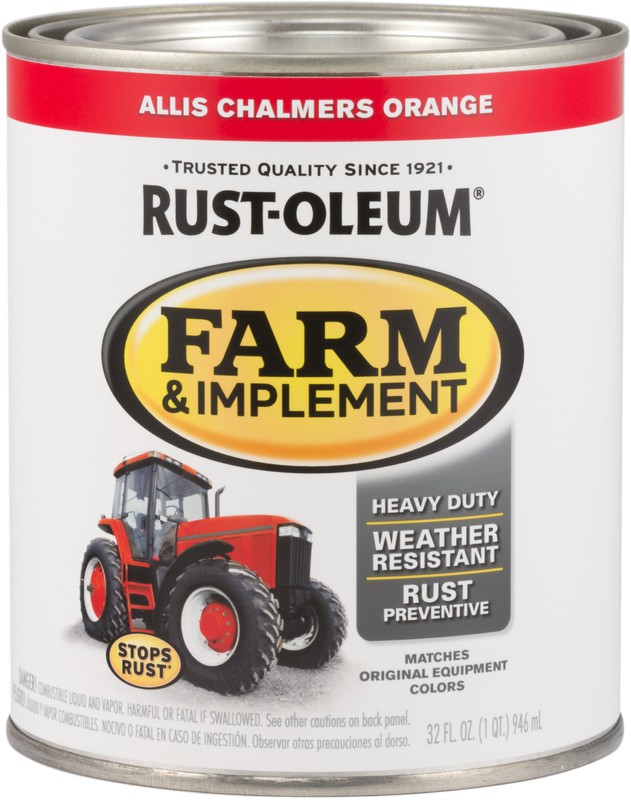 280156 Quart Allis-Chalmers Orange