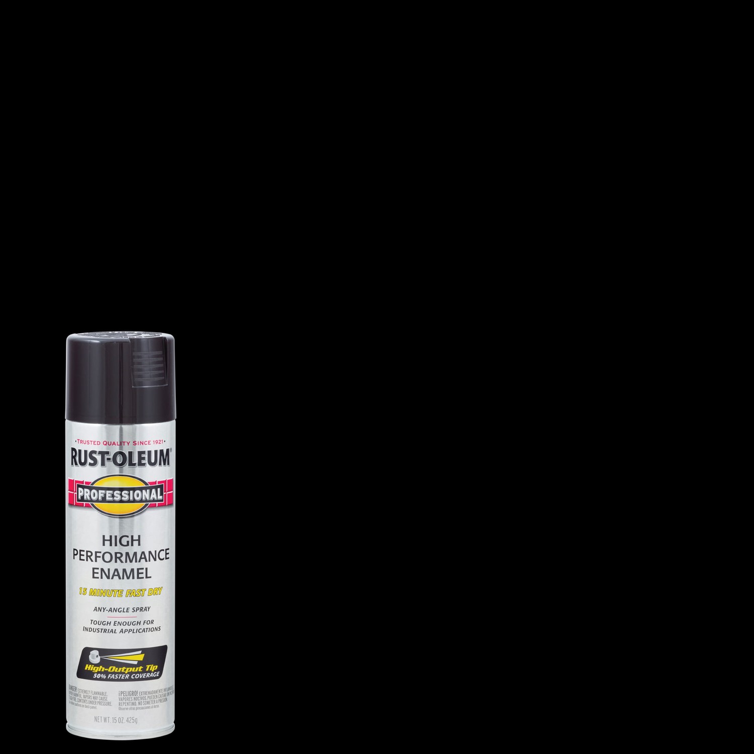 15-Ounce Spray Gloss Black Paint