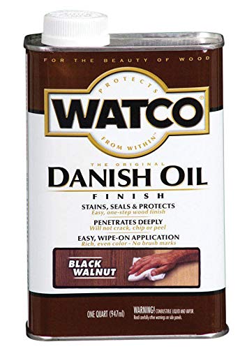 65341 Quart Black Walnut Danish Oil