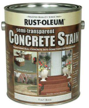 1-Gallon Tint Base Concrete Stain