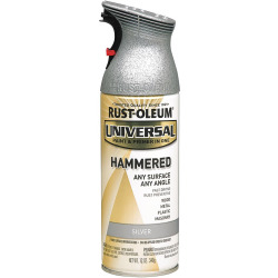 245219 Spray Paint Hammered Silver