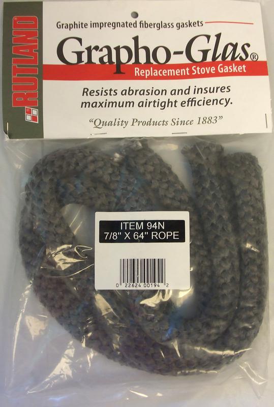 94N 7/8X64 In. Black Rope