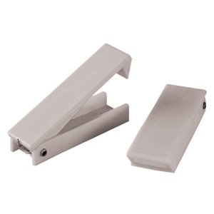 Baggage Door Catch - White - Squared