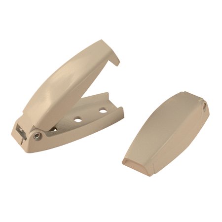 Baggage Door Catch - Beige - Rounded