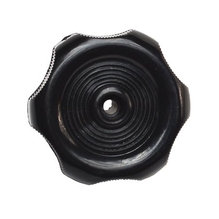 Window Knob - Black - 1In Shaft