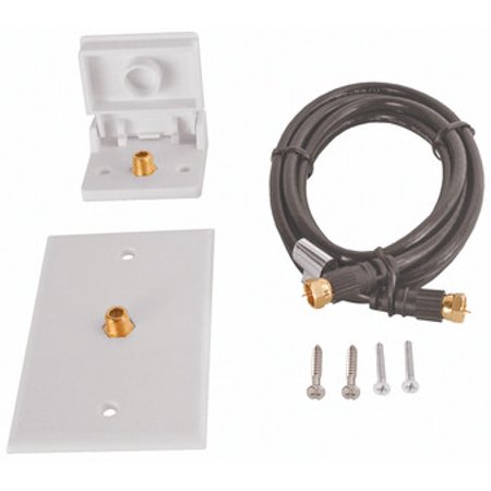 Tv Hook Up Kit - White