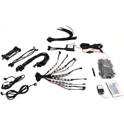 Racesport Mcycle Rgb Kit Remote Midled Coloradapt