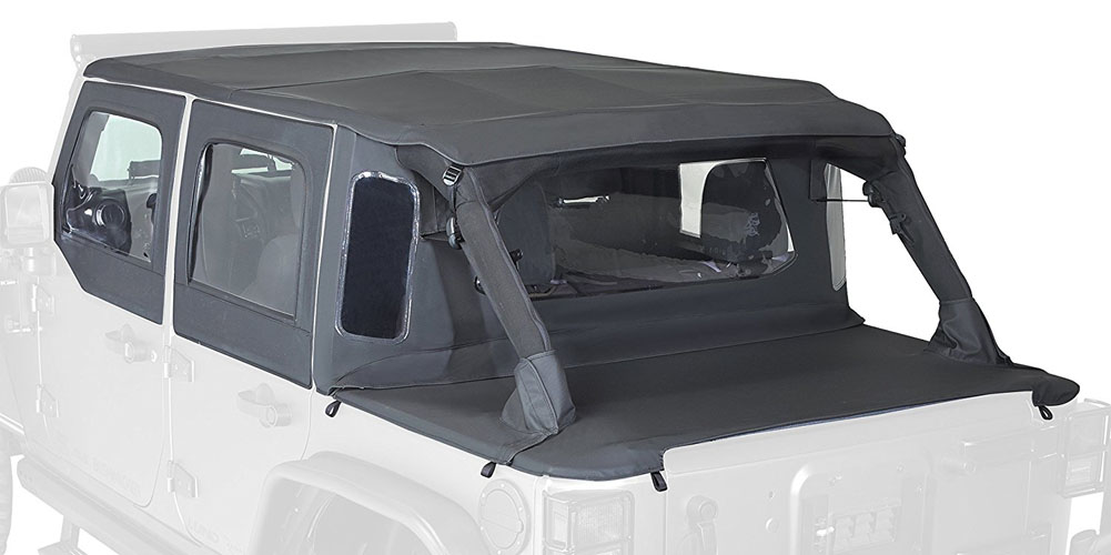 07-17 WRANGLER 4 DOOR TRAILVIEW TONNEAU TOP