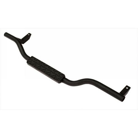 07-14 WRANGLER JK 2 DOOR SIDE BAR (PR) DROP STEP SLIMLINE 2-INCH BAR, BLACK TEXTURED