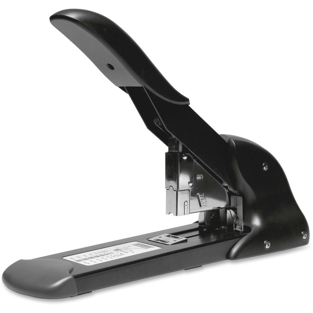 Rapid Heavy Duty Stapler HD220 - 220 Sheets Capacity - 1/4" , 3/8" , 1/2" , 5/8" , 3/4" , 15/16" Staple Size - Black