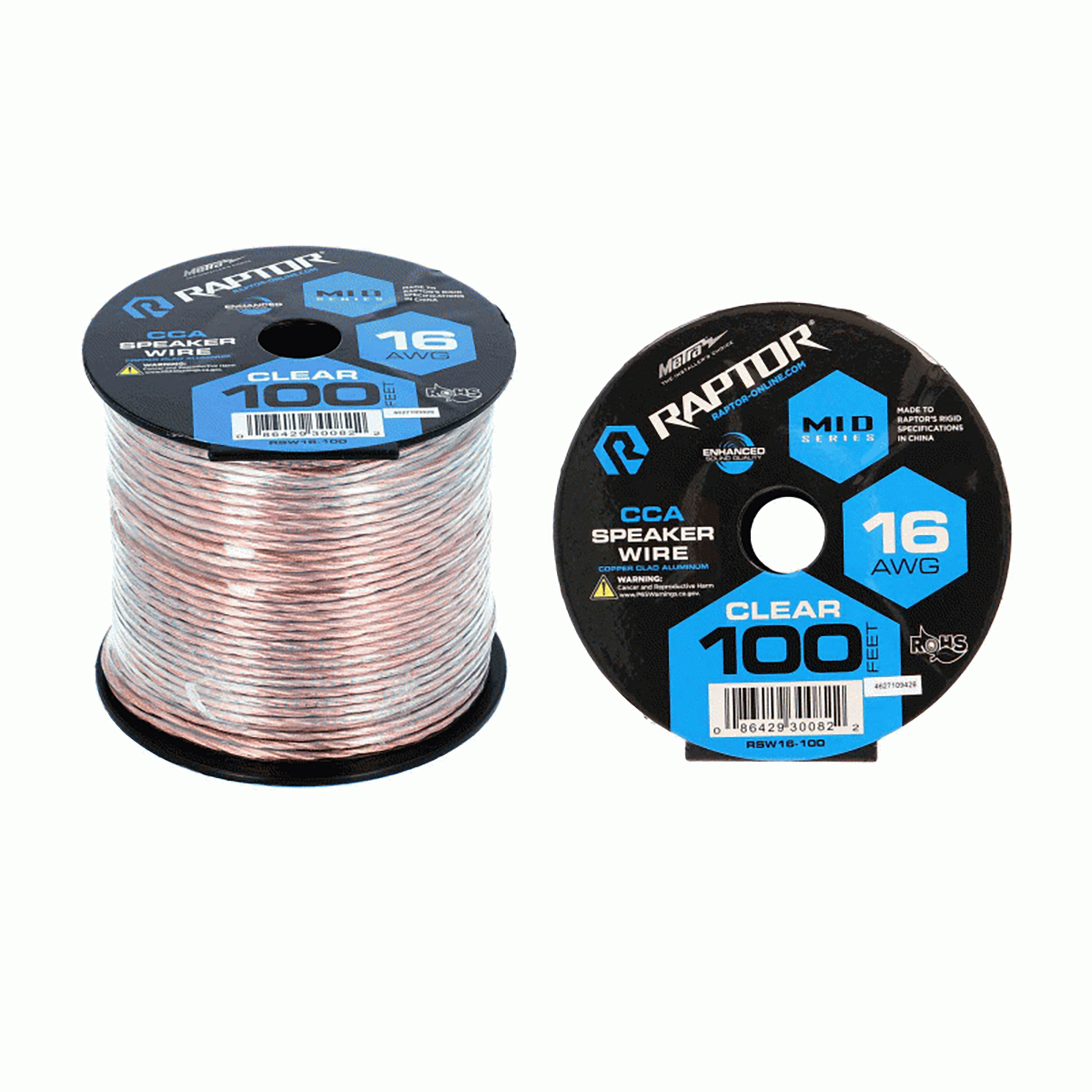 Speaker Wire 16GA Clear 100ft Vice Serie