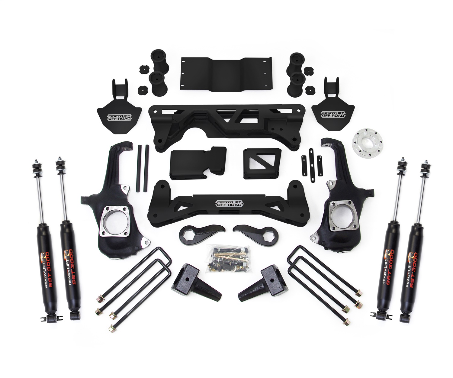 5-6IN LIFT KIT W/SST3000 SHOCKS 11-19 CHEVY/GMC 2500/3500HD