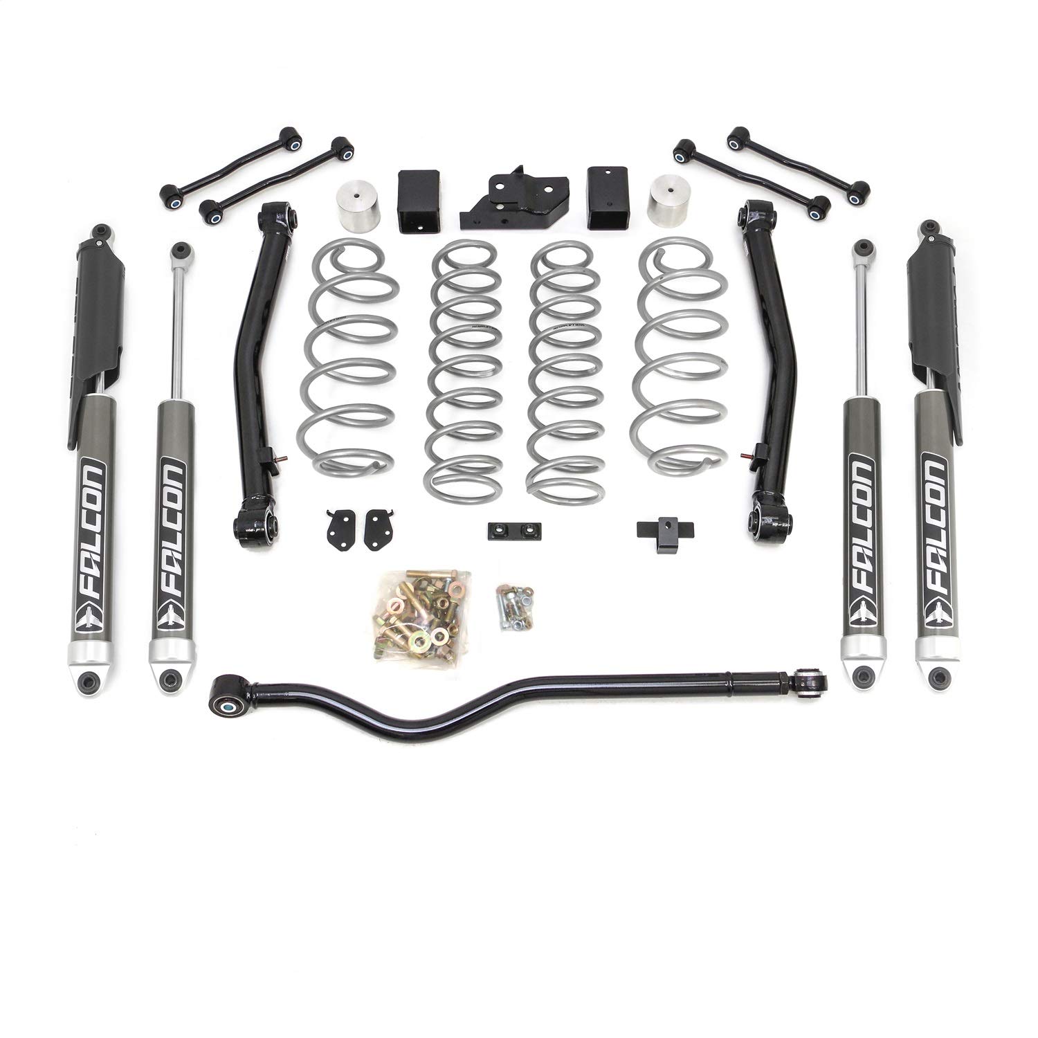 TERRAIN FLEX 2-ARM KIT W/FALCON 2.1 SHOCKS18-C JEEP JL WRANGLER 4WD