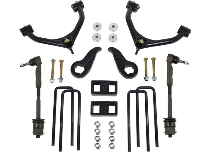 3.5IN SST LIFT KIT FRONT W/1.0IN REAR W/UPPER CONTROL ARMS W/O SHOCKS 1119 CHEVY/GMC 2500/3500HD