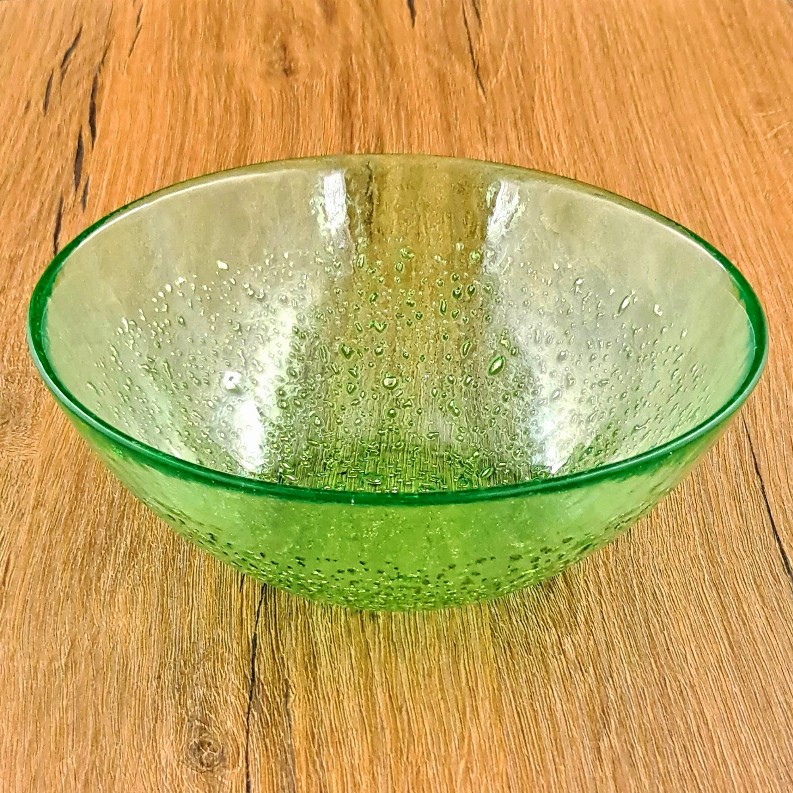 ISLA 6.5" Glass Soup Bowl - 6.5" Emerald/Gold