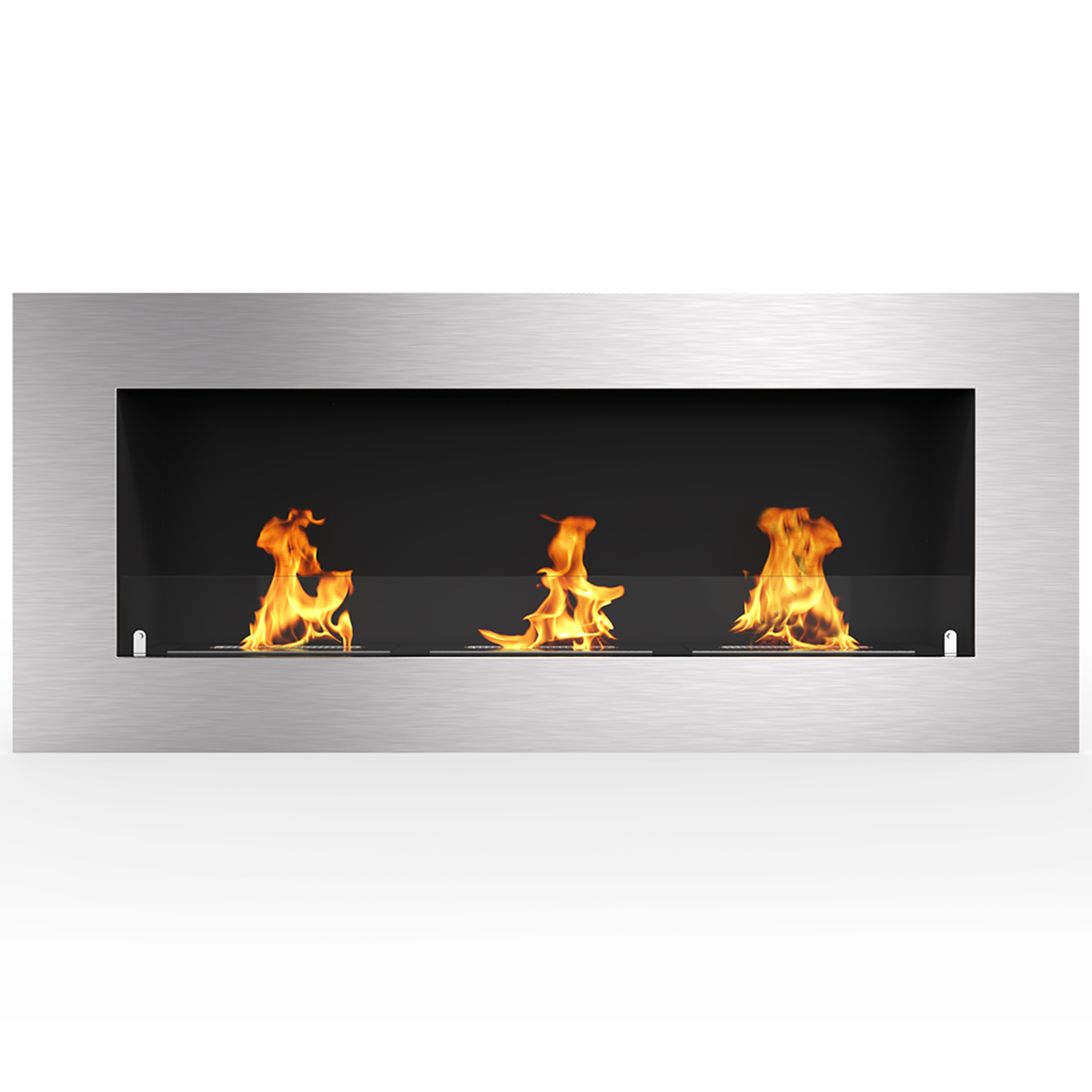 Regal Flame Warren 42" PRO Ventless Built In Wall Recessed Bio Ethanol Wall Mounted Fireplace Similar Electric Fireplaces, Gas L