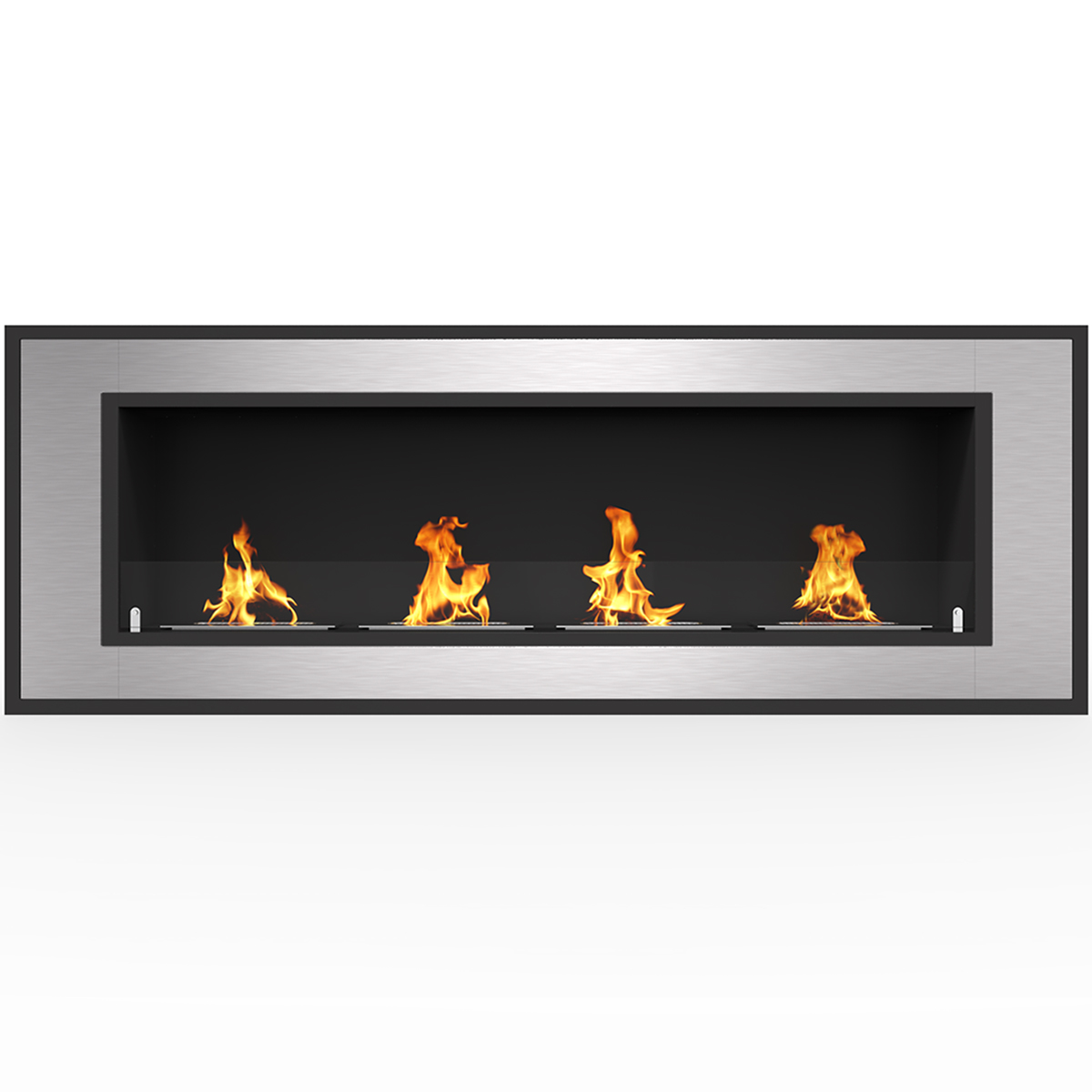 Regal Flame Cynergy 50" Ventless Built In Wall Recessed Bio Ethanol Wall Mounted Fireplace Similar Electric Fireplaces, Gas Logs