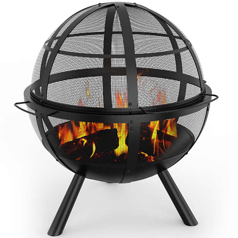 Regal Flame Ouray Ball Backyard Garden Home Light Wood Fire Pit. Perfect for RV, Camping, and Outdoor Fireplace. All You Need is