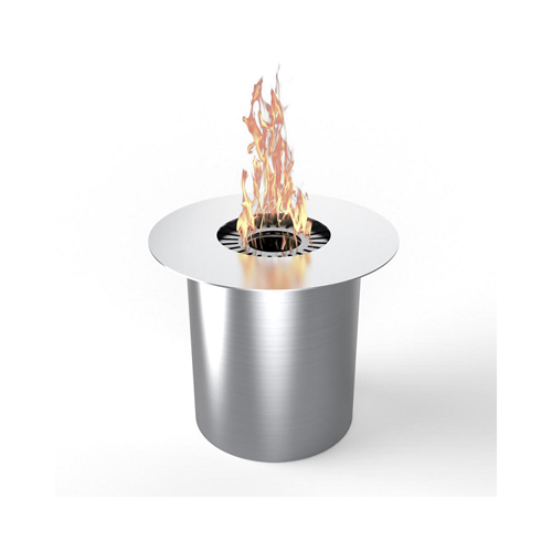 Moda Flame PRO Ethanol Circular Cup Burner Insert For Easy Conversion from Gel Fuel Cans, Gel Fireplace Fuel, Gel Fire Cans