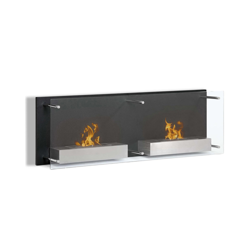 Regal Flame Mora 47 Inch Ventless Wall Mounted Bio Ethanol Fireplace