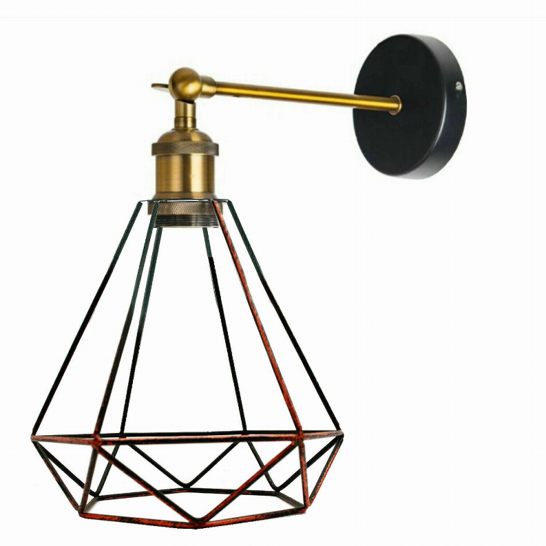 Dimond Cage Wall Light