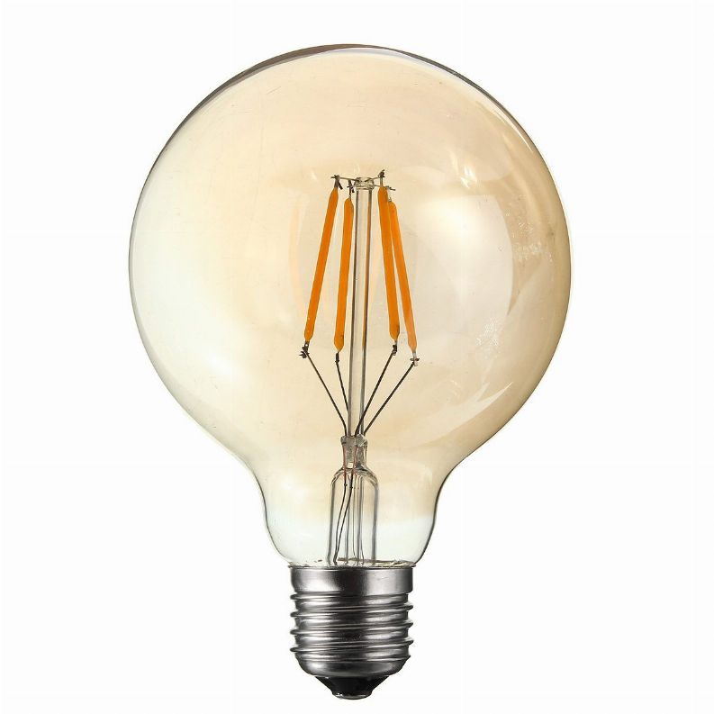 G95 E27 4W Globe LED Light Bulb