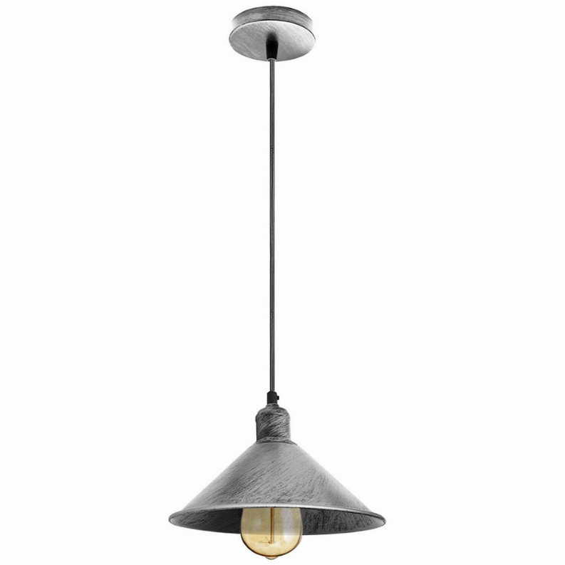 Metal Cone Shape Pendant Light