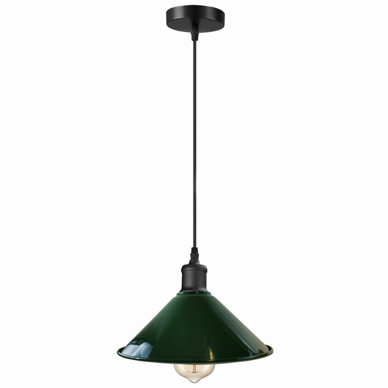 Metal Cone Shape Pendant Light