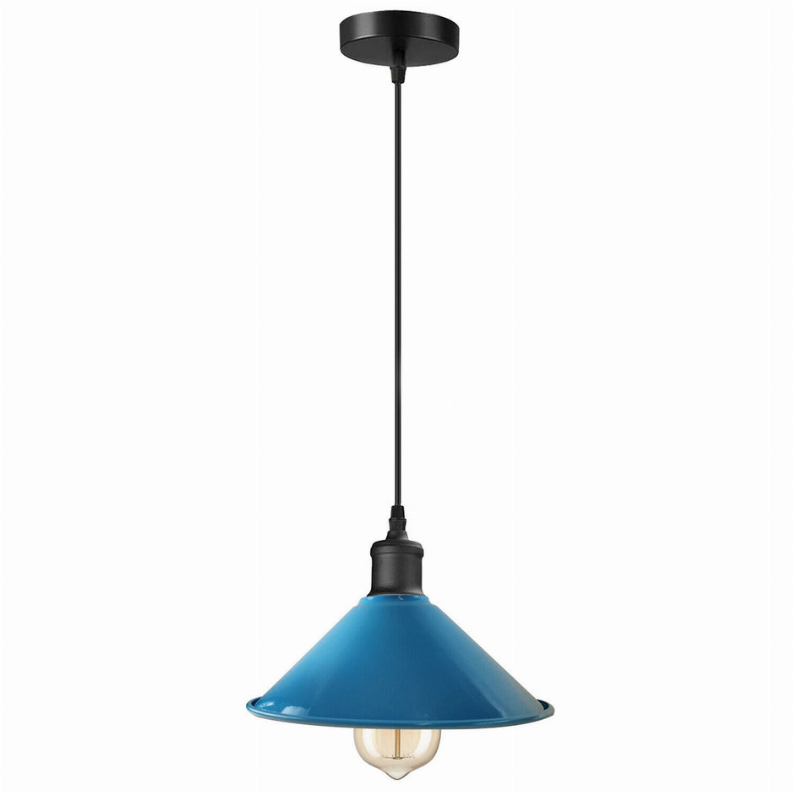 Metal Cone Shape Pendant Light