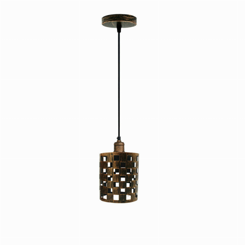 Modern Pendant Light Drum Barrel Cage Differnt pattern customize your Light Pendent