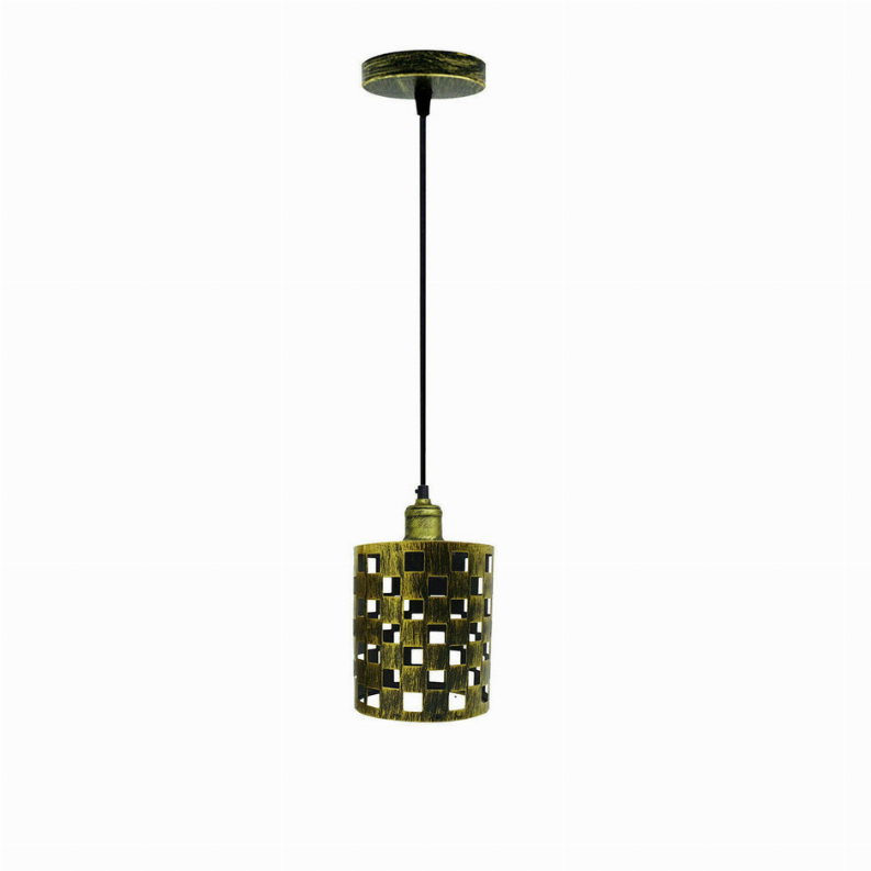 Modern Pendant Light Drum Barrel Cage Differnt pattern customize your Light Pendent