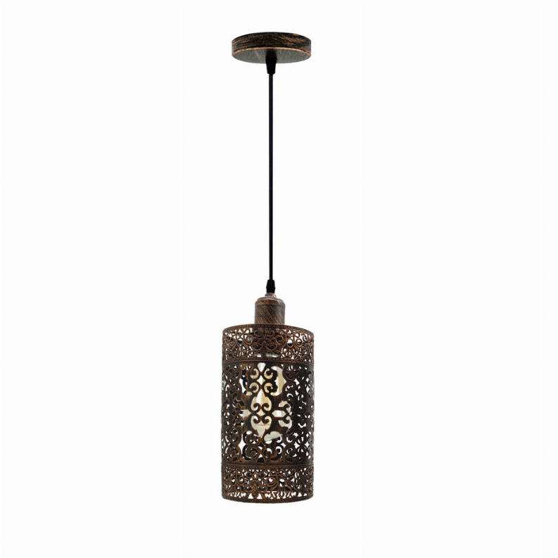 Modern Pendant Light Drum Barrel Cage Differnt pattern customize your Light Pendent