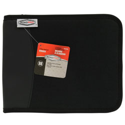 Roadpro Log Binder Zippered 3-Ring Black