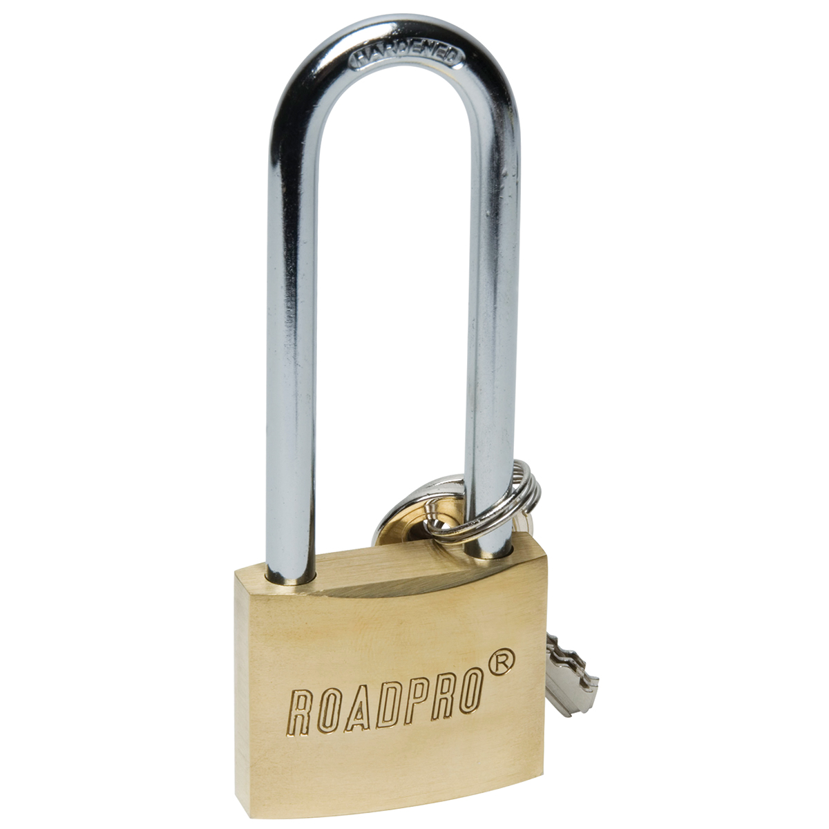 Padlock 1.5 in. Brass Double 2.5 in. Shackle