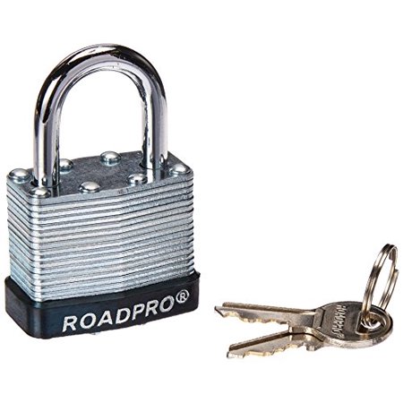 Padlock/2Pk 1.5 in. Steel Lam Key Alike