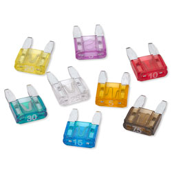 Roadpro Mini Fuse Assortment 8 Pack