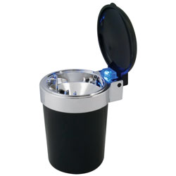 Ashtray With Blue Led Light