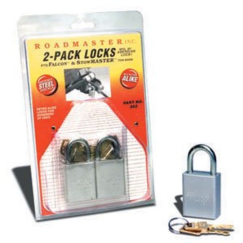 Two Padlocks For Roadmaster Quick-Disconnects