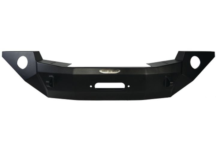 18-C WRANGLER JL RIGID FULL FRONT BUMPER / NO BULLBAR / WITH WINCH PLATE BLACK