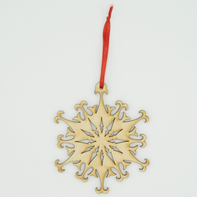 Star Tree Ornament - Delicate Star