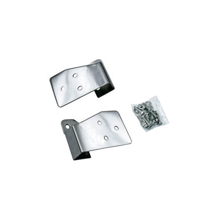 MIRROR RELOCATION BRACKET PAIR, STAINLESS, 03-06 WRANGLER