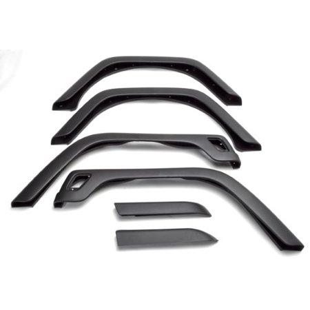 FENDER FLARE KIT STOCK 6-PIECES WITHOUT HARDWARE TJ