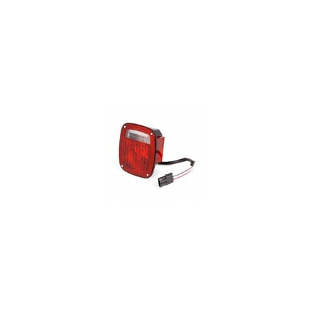 RIGHT HAND TAIL LIGHT WITH BLACK HOUSING FOR 98-06 WRANGLER TJ