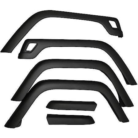 FENDER FLARE KIT, 6-PIECE, 97-06 TJ WITH HARDWARE