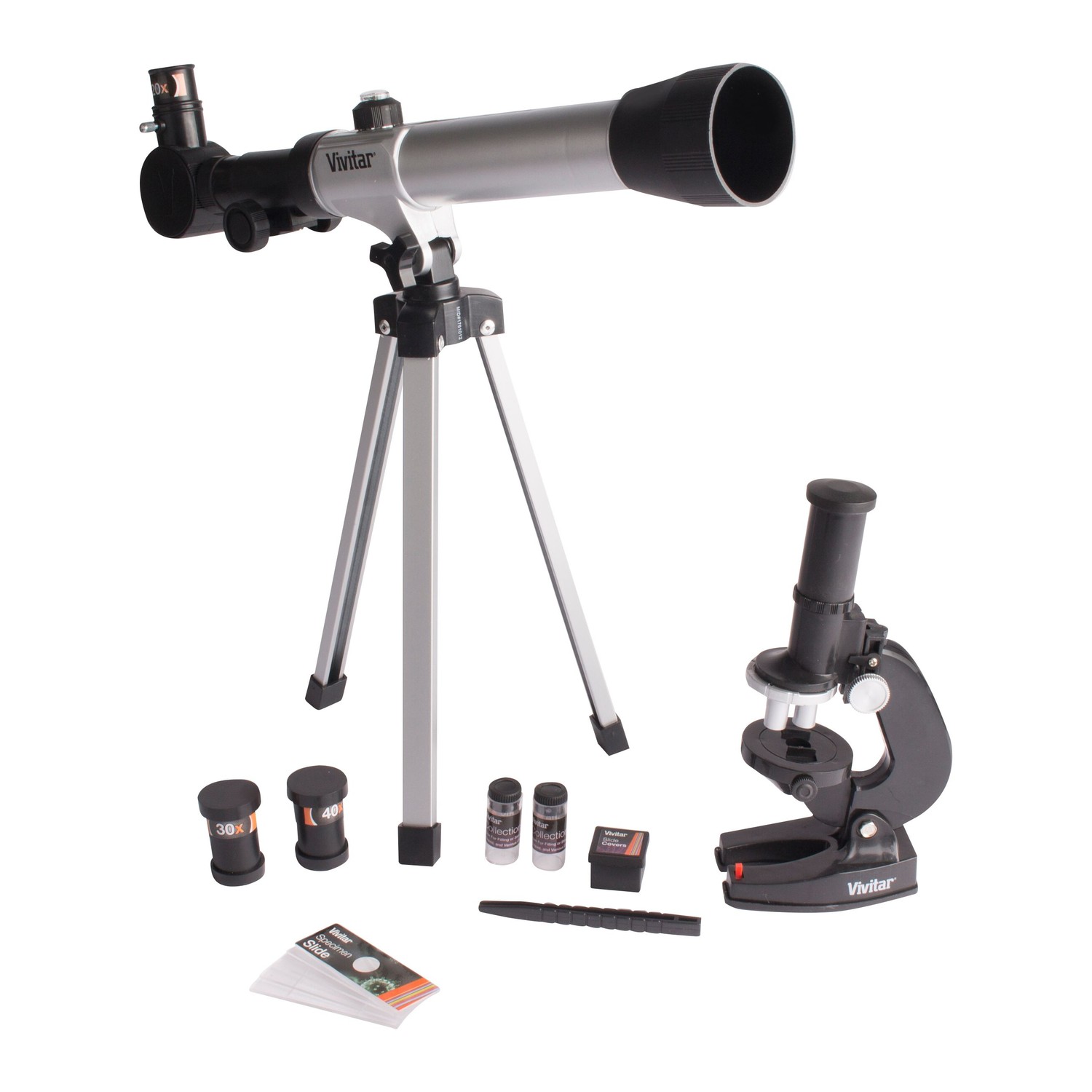 Vivitar VIV-TELMIC-20 Refractor Telescope With Tripod